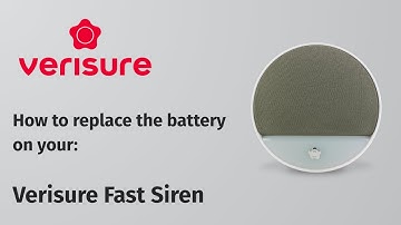 How To Replace the Battery on Your Verisure Fast Siren - Battery Replacement Guide