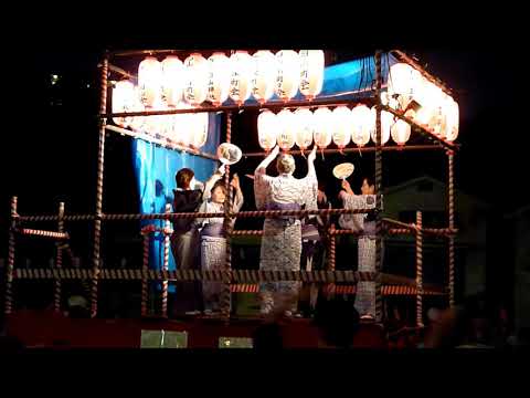 2018年文京区・白山神社例大祭②　盆踊り　よろこび音頭