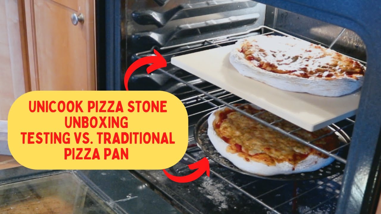 Unicook Pizza Stone | Unboxing & Testing - YouTube