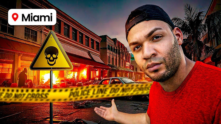 Los 5 BARRIOS MÁS PELIGROSOS de MIAMI⛔️⚠️