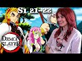 Demon Slayer Season 1 Episodes 21-22 Reaction! Who Are These Mysterious Characters? 🤔
