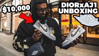 Dior x Nike Air Jordan 1 Low - UNBOXING & REVIEW