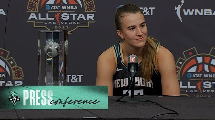 Press Conference | Sabrina Ionescu: 2023 WNBA 3-point Contest Champion