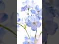 DIY Clay Delphinium flower 樹脂粘土で作るデルフィニウム