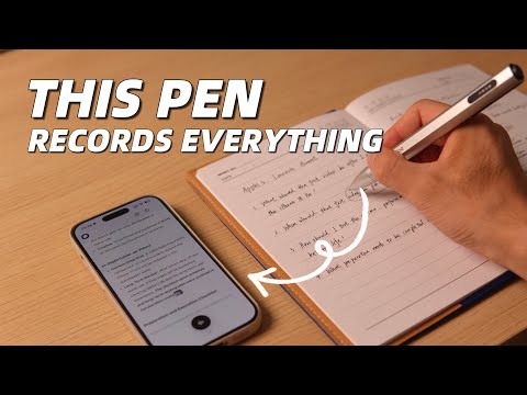 This AI Pen Records Everything While You Write