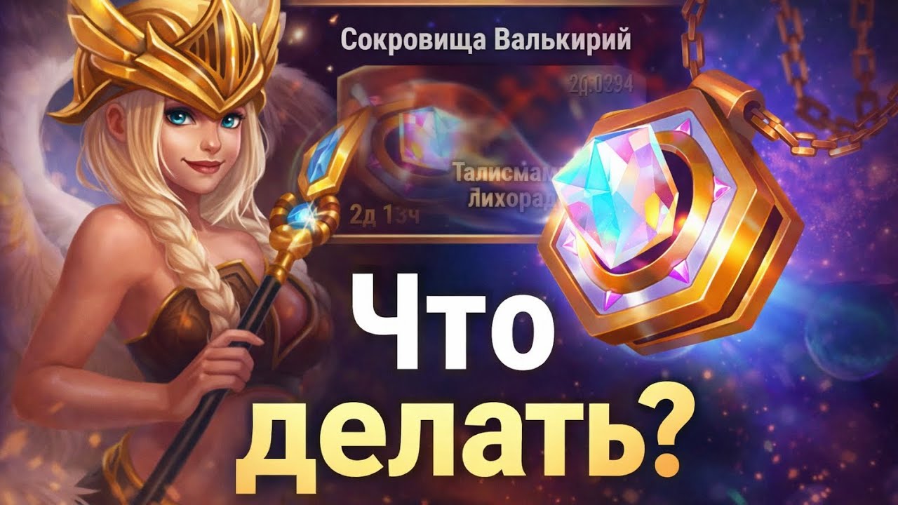 Сокровища Валькирий + Талисманная лихорадка | Куда тратить ресурсы?