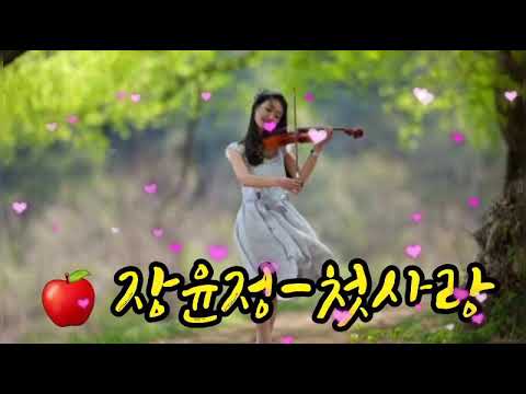 189.장윤정-첫사랑(가사)