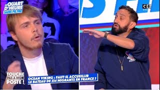 La suite de l’altercation entre Cyril Hanouna et le député Louis Boyard dans Touche pas à mon poste