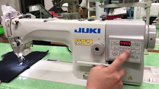 JUKI DDL-900B 操作說明