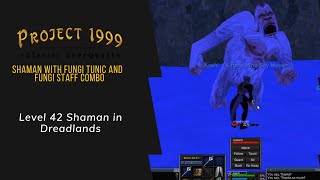 Everquest Project 1999 - 42 Iksar Shaman with Fungi Tunic and Fungi Staff. Amazing Combo!
