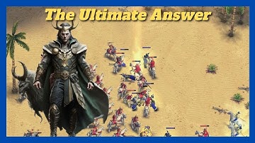 The New Powerhouse God | 1v1 Loki vs Poseidon #aom #ageofempires