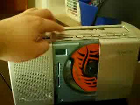 My Emerson AM/FM Radio/CD Player - YouTube