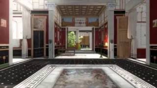 Walk around in a 3D splendid house from the ancient Pompeii screenshot 3