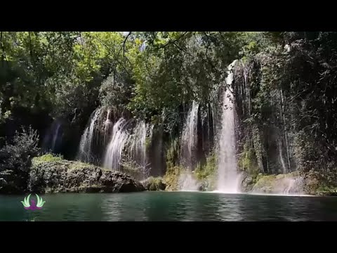 5 Minute Music Meditation 5 Minutes To Calm Scenic Waterfall And Nature Sounds