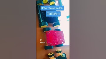 Robot chassis models for school and college robotics project at ibots.in #chassis #raspberrypi