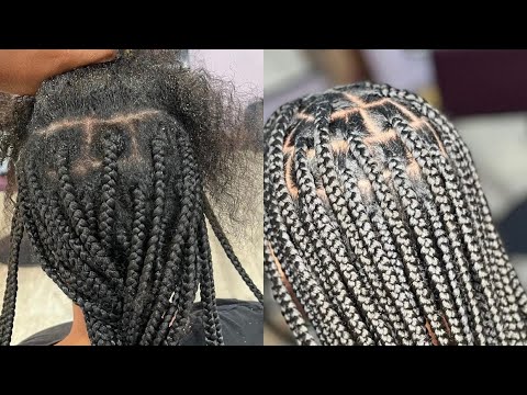 COMMENT RAFRAICHIR SES VIELLES BRAIDS - YouTube