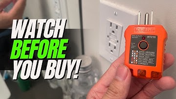Quick Look at the Klein Tools RT210 Outlet Tester - Receptacle Tester for GFCI
