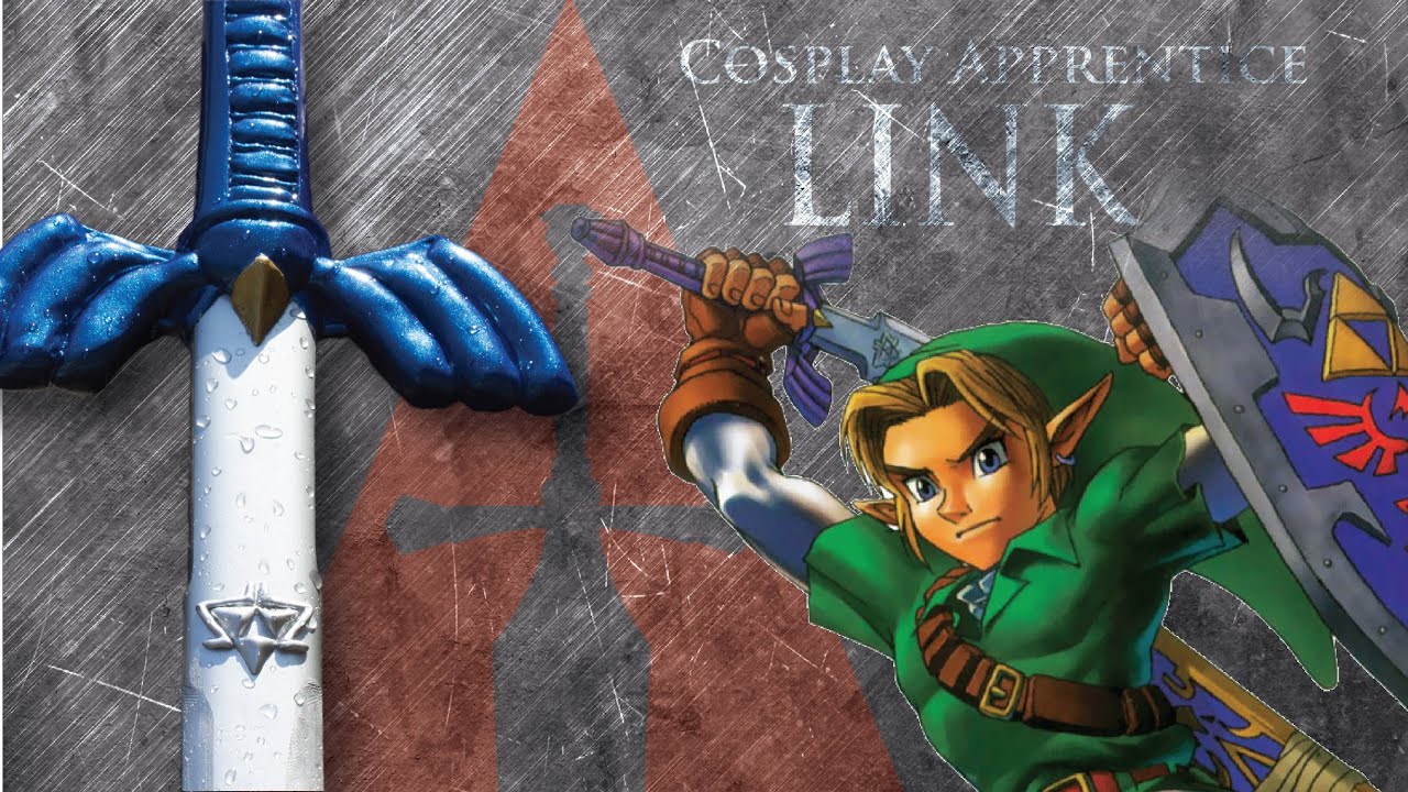 Legend of zelda ocarina of time, hero of time, link, master sword