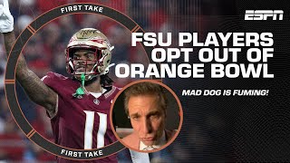 'That doesn't show me GUTS at all!' 🗣️ - Mad Dog GOES OFF on FSU players | First Take