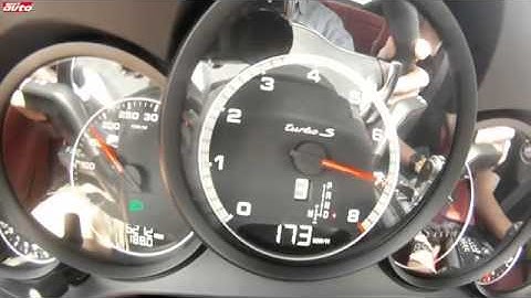 Porsche 991 Turbo S 911 0 280 km h Prototype Acceleration Launch Control First Driving Impressions