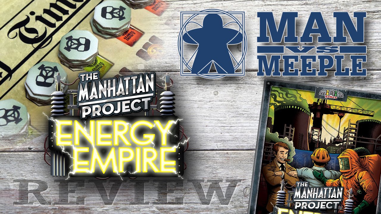 2018 Man vs Meeple Manhattan Project Energy Empire Mexico Promo 
