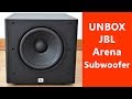 JBL Arena 100P Subwoofer Unboxing - Super Bass