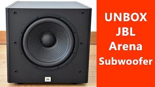 JBL Arena 100P Subwoofer Unboxing - Super Bass