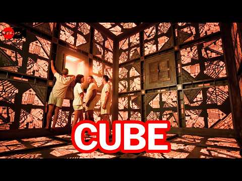 6 Strangers Wake Up Trapped in a Giant Cube Filled With Deadly Traps | Cube (1997) Recap