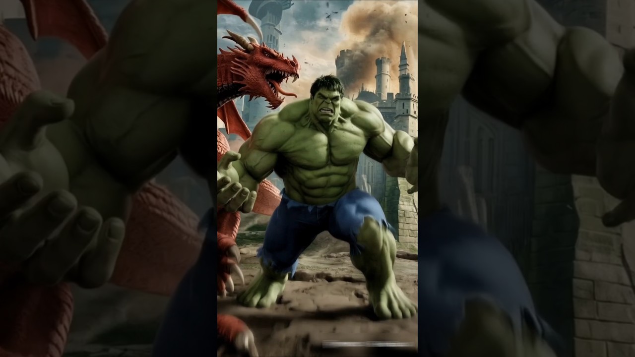 Hulk vs Dragon 