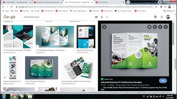 Business Tri fold Brochure Design - CorelDRAW Tutorial- Ahsan Sabri