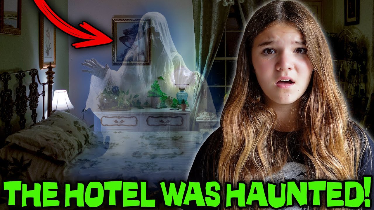 24 Hours In A Haunted Hotel! - YouTube