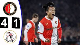 上田彩世選手3ゴールフェイエノールト4 1スパルタロッテルダム全ゴールハイライト2026年1月18日