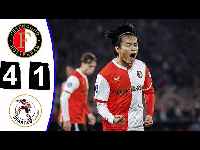 上田彩世選手3ゴール！フェイエノールト4 1スパルタ・ロッテルダム！全