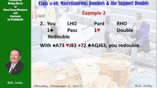 Class 40 Miscellaneous Doubles and the Support Double 2013 12 02