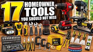 17 Homeowner Tools You Should Not Miss for Easy Repairs