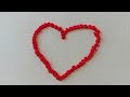 Heart❤ embroidery /easy  embroidery tutorial for begginers #embroidery