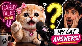 I Let My Cat Answer the Internet's Most-Asked Questions | Funny AI Cat Podcast
