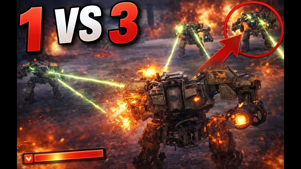 1 vs 3… y no me rendí 😳 | Armor Attack ¿y los bugs para cuando?