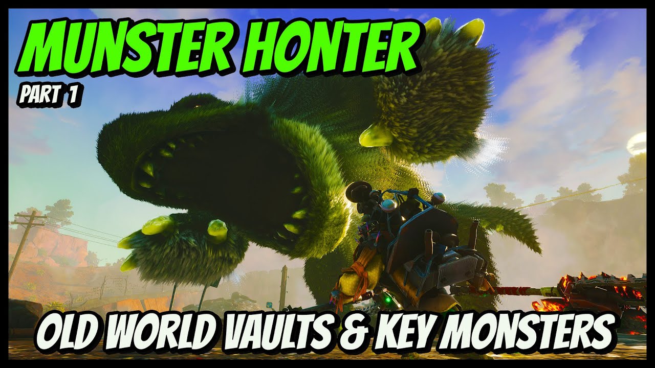 Biomutant - Munster Honter Part 1. (Old World Vaults & Key Monsters)