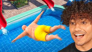 I Opened My OWN WATERPARK.. — trending on YouTube in United Kingdom