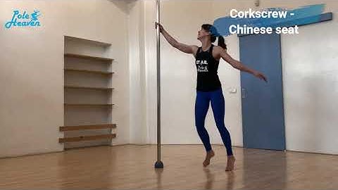 Pole dance spins combinations