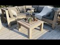 Diy plans for building outdoor coffee table