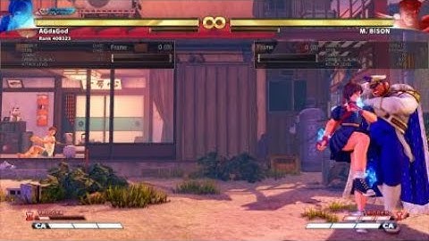 STREET FIGHTER V sakura crush counter v trigger combo