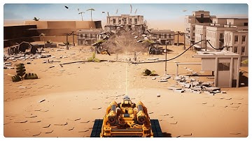 Blowing Buildings With Explosive canon in Instruments of Destruction