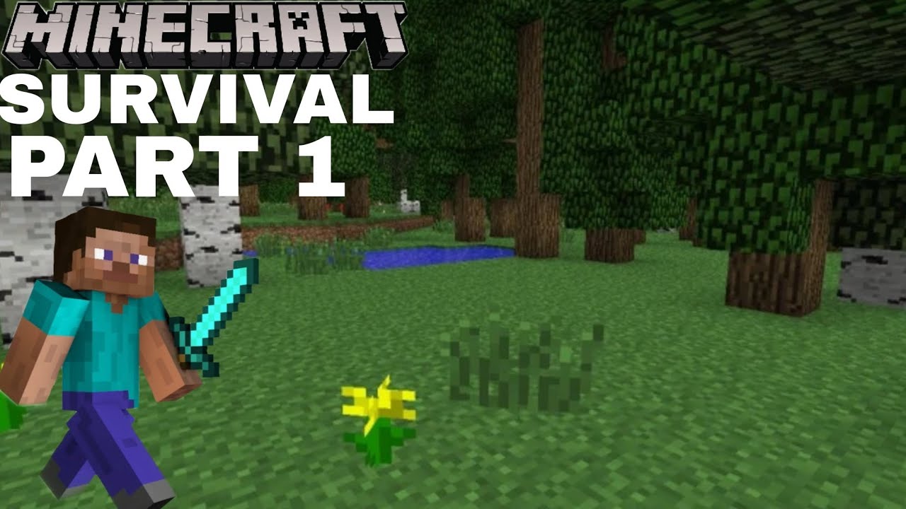 MINECRAFT SURVIVAL SERIES FIRST EP GONE SO WRONG #minecraft - YouTube