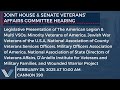 Legislative Presentation of The American Legion & Multi VSOs