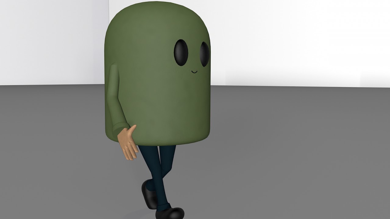 Sweaterhead Walk Cycle