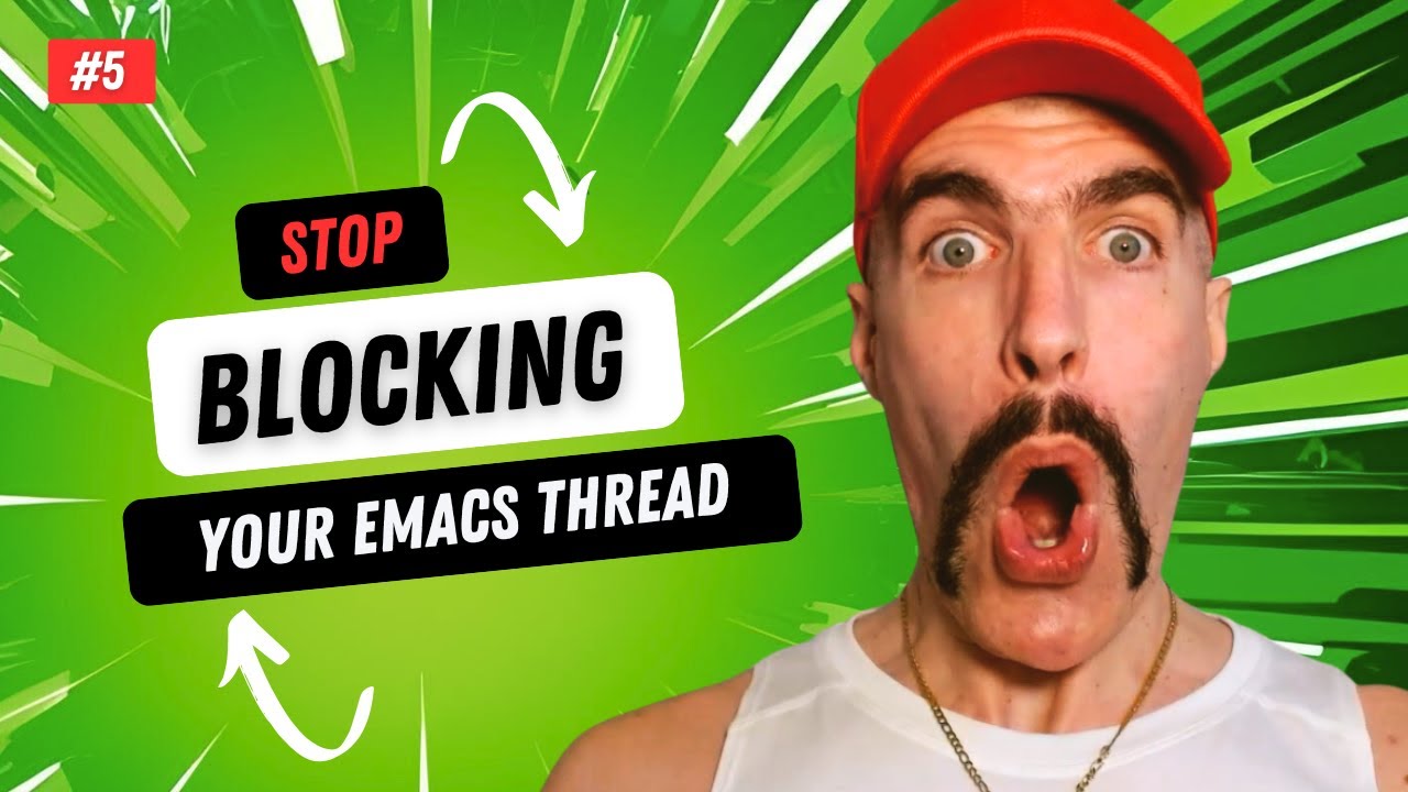 Emacs Asynchronous Processes Made Easy With make-process function | lesson 05