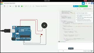 creating a morse code generator using buzzer and led