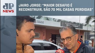 Prefeito de Canoas fala sobre enchentes e destruição no RS: “Metade da cidade foi devastada”